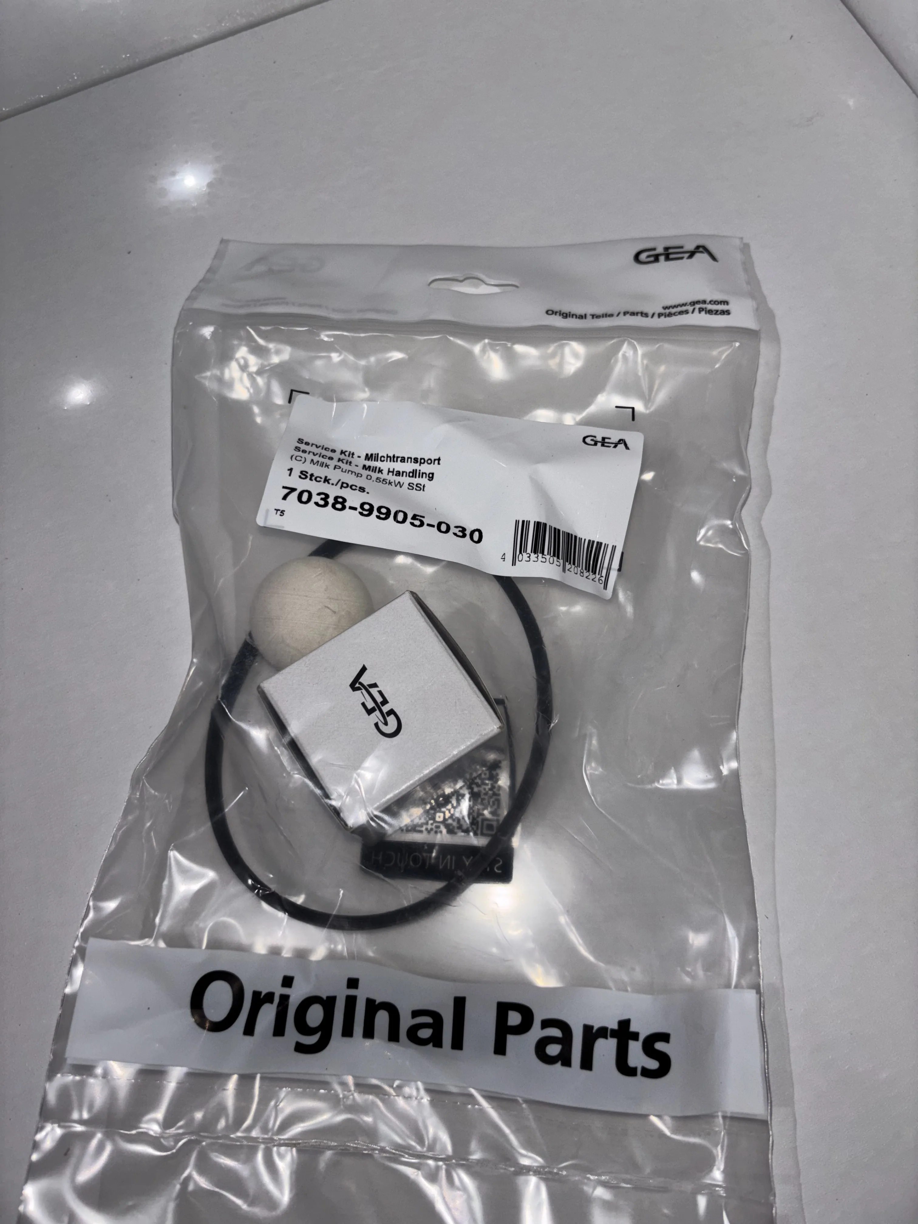 7038-9905-030 Комплект для - Транспортировка молока (C) var., Milk Pump 0,55kW SSt