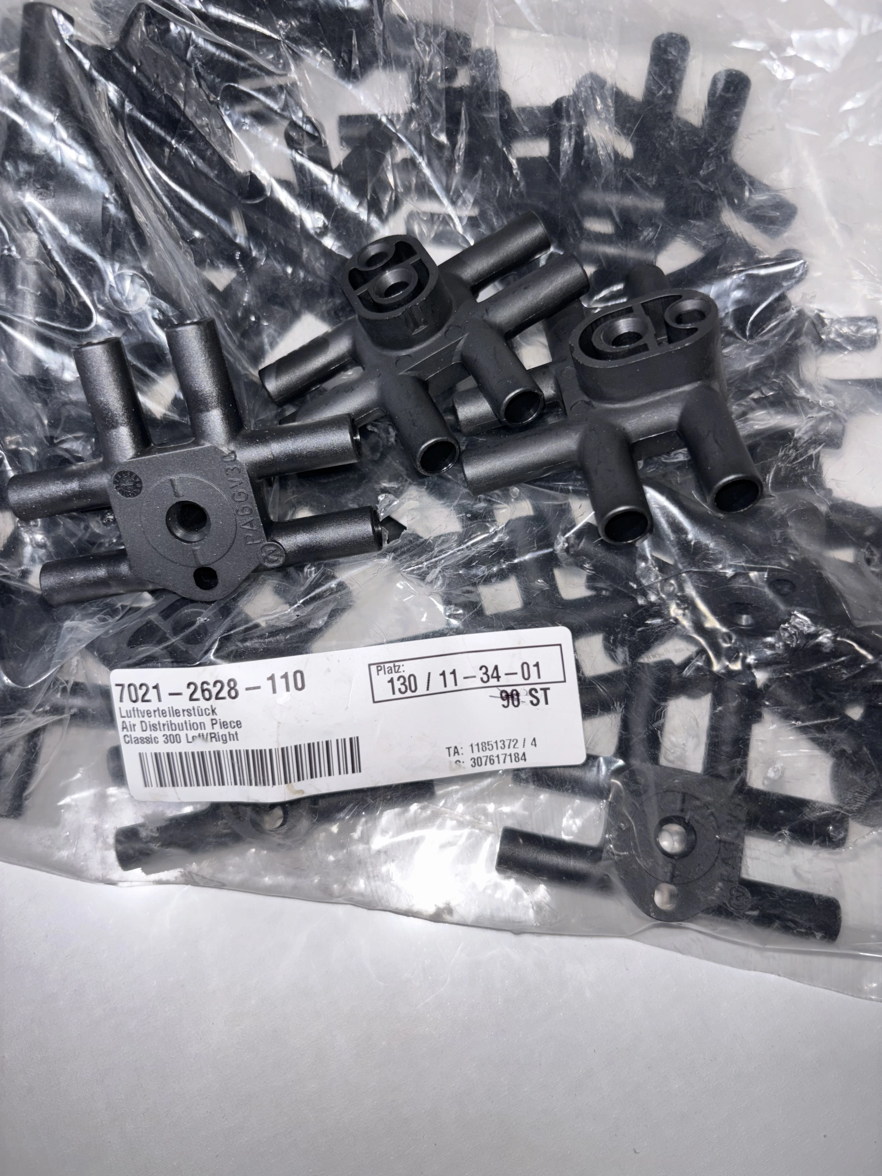 7021-2628-110 Воздухораспределитель Classic 300 Left/Right